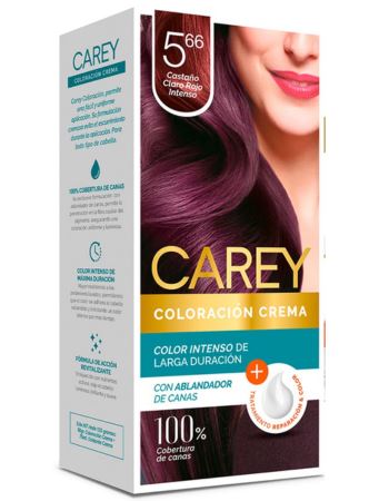 Carey Tinta Castaño Claro Rojo Intenso Nº 5.66