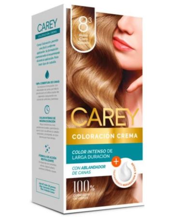 Carey Tinta Rubio Claro Dorado Nº 8.3