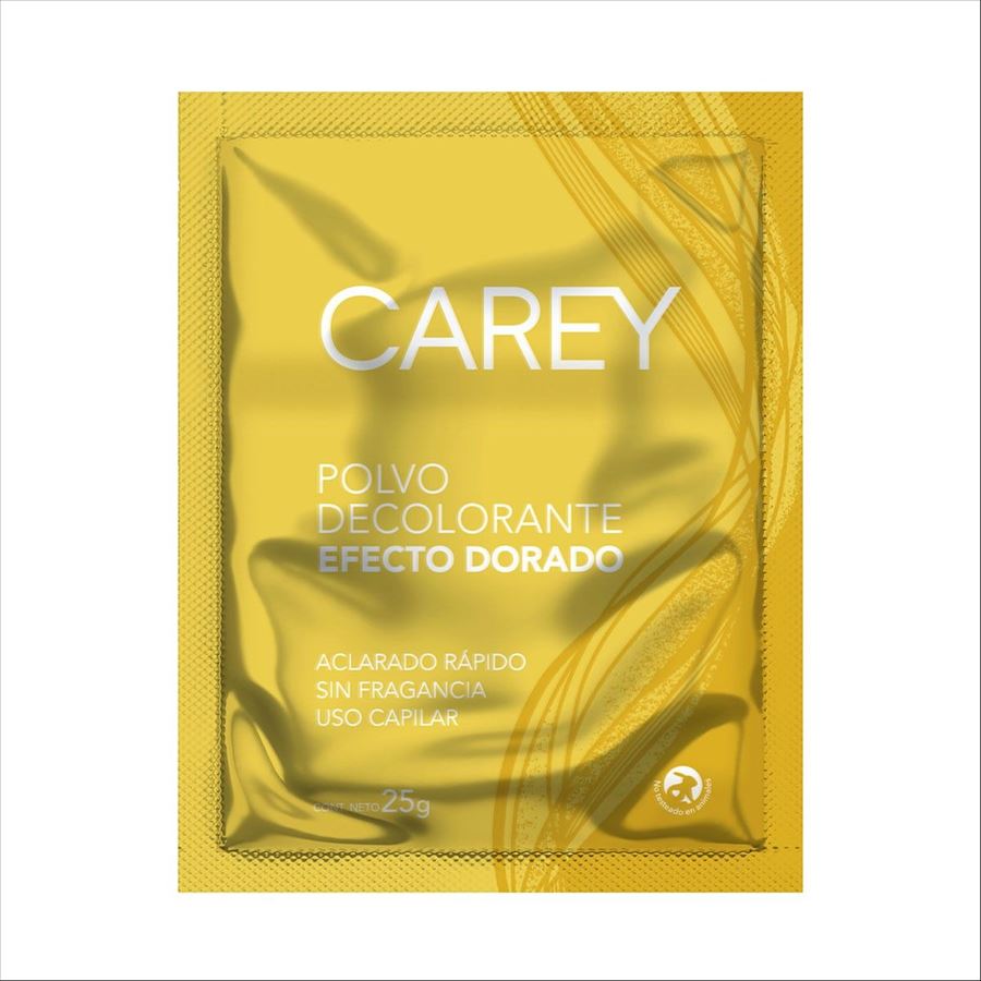 Carey Polvo Decolorante Efecto Dorado 25g