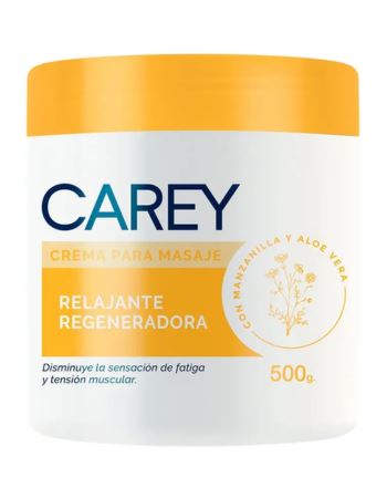 Carey Crema P/masaje Energy Relax X 500 Gr