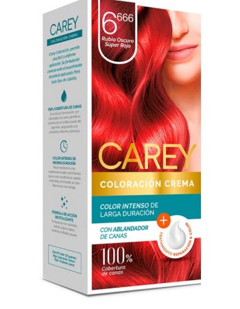 Carey Tinta Rubio Oscuro Supr Rojo Nº 6.666