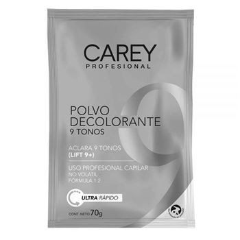 Carey Polvo Decolorante Ultra Rapido 9 Tonos 70g