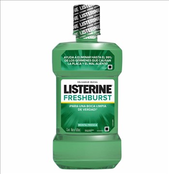Listerine Fresh Burst X 500 Ml