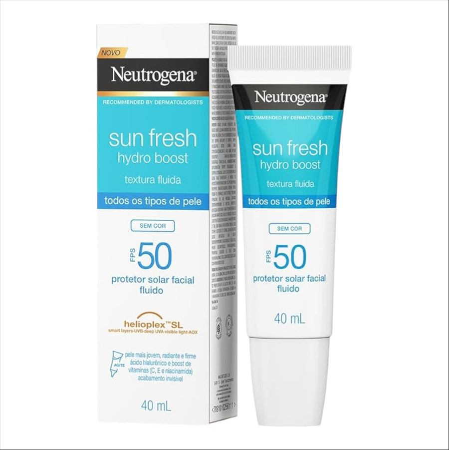 Neutrogena Hydroboost Sun Fresh Sin Color Fps 50 40 Ml