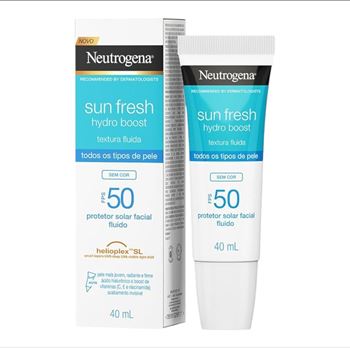 Neutrogena Hydro Boost Sun Fresh Sin Color Fps 50 40 Ml