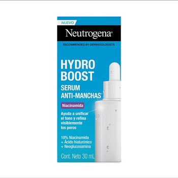 Neutrogena Hydro Boost Serum Antimanchas C/niacinamida 30 Ml