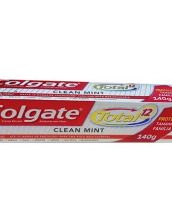 Crema Dental Colgate Total 12 Clean Mint X 140 Gr