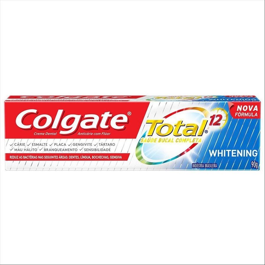 Crema Dental Colgate Total 12 Whitening 90 Gr