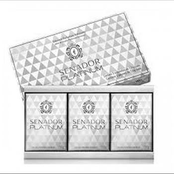 Senador Estuche C/3 Jabones - Platinum