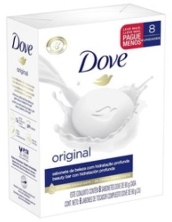 Pack Jabon Dove Original X 8 Unidades