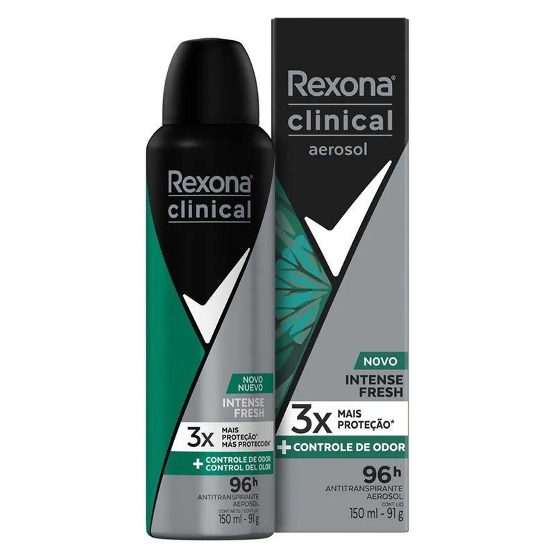 Rexona Men Clinical Deo Sray Intense Fresh X 150 Ml