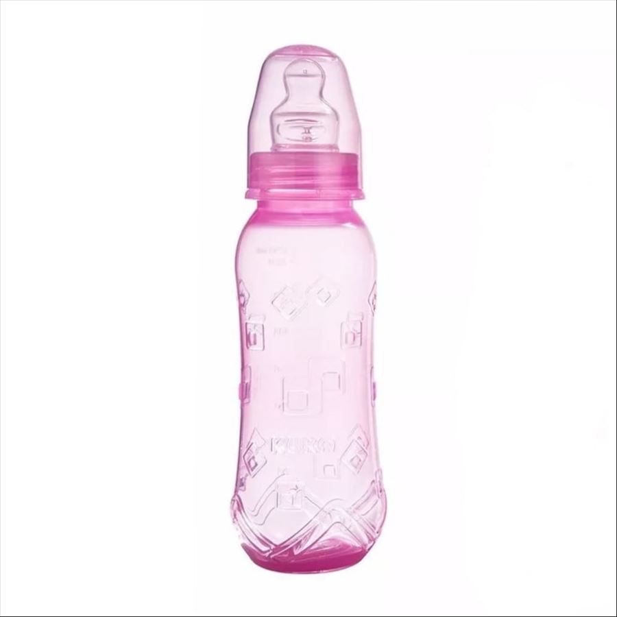 Kuka Mamadera Aquarela X 250 Ml T.anatomica Rosada 4674