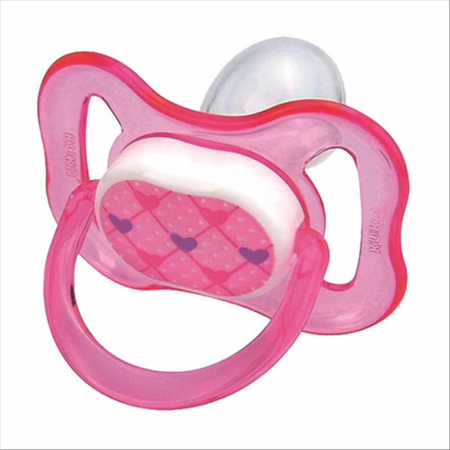 Kuka Chupete Anatomico Decorado Rosa 82067