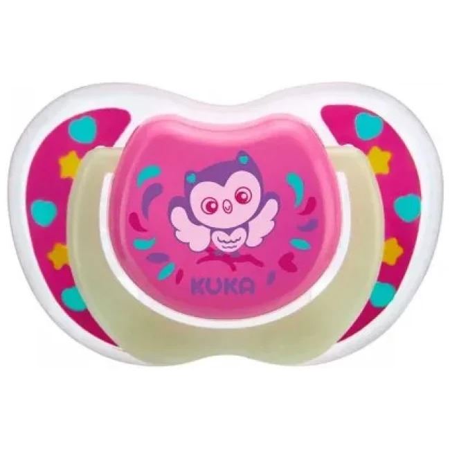 Kuka Chupete Lumina Rosado Anatomico T.2 2087