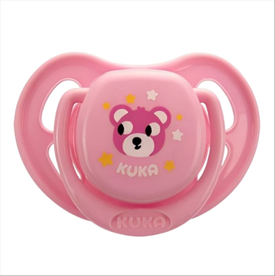 Kuka Chupete Smart Redondo Tetina Silicona T.1 Rosado 2322