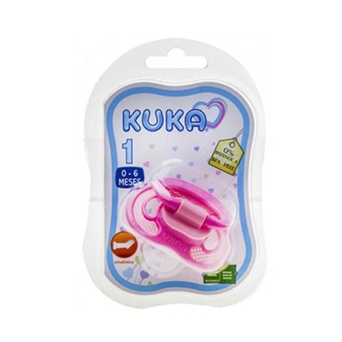 Kuka Chupete Ventilado Anatomico T.1 Rosa 82537