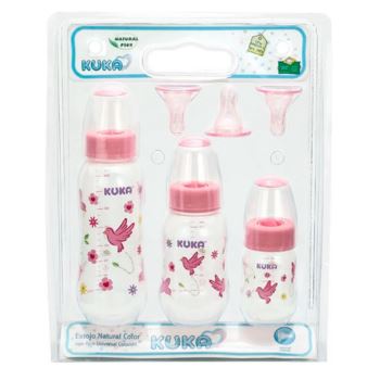 Kuka Set De Mamader Natural Plus X 3 Azul 83166
