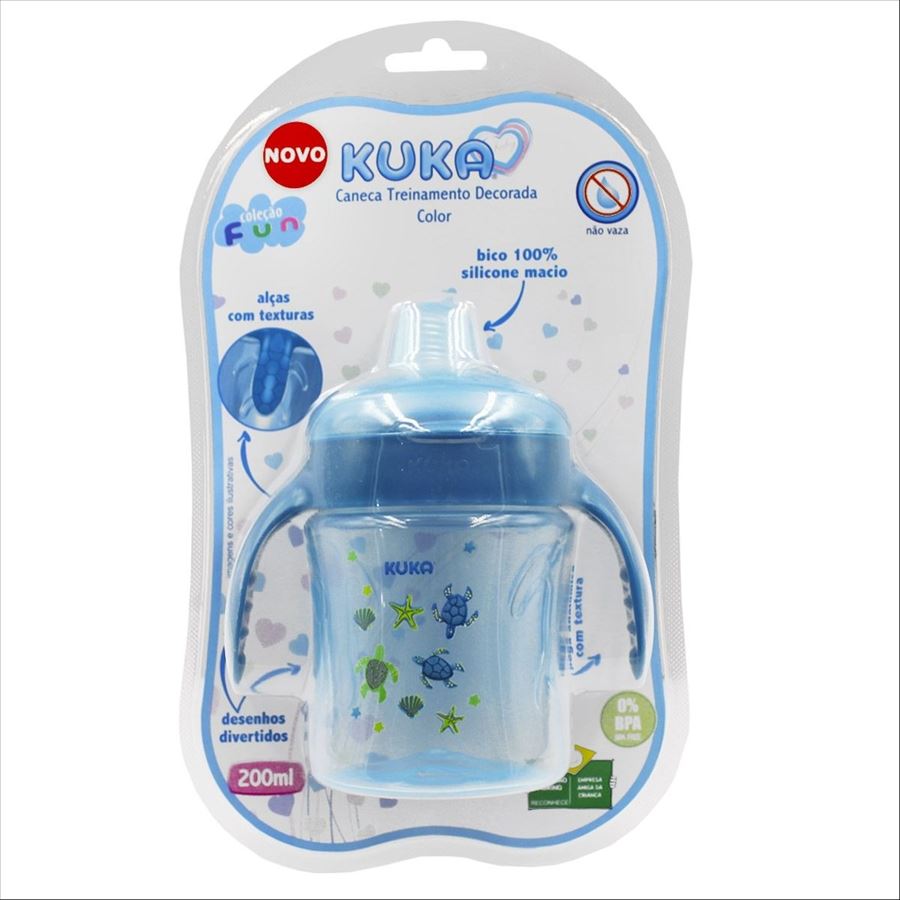 Kuka Sorbito Entrenamiento C/asas X 200 Ml Azul 86186