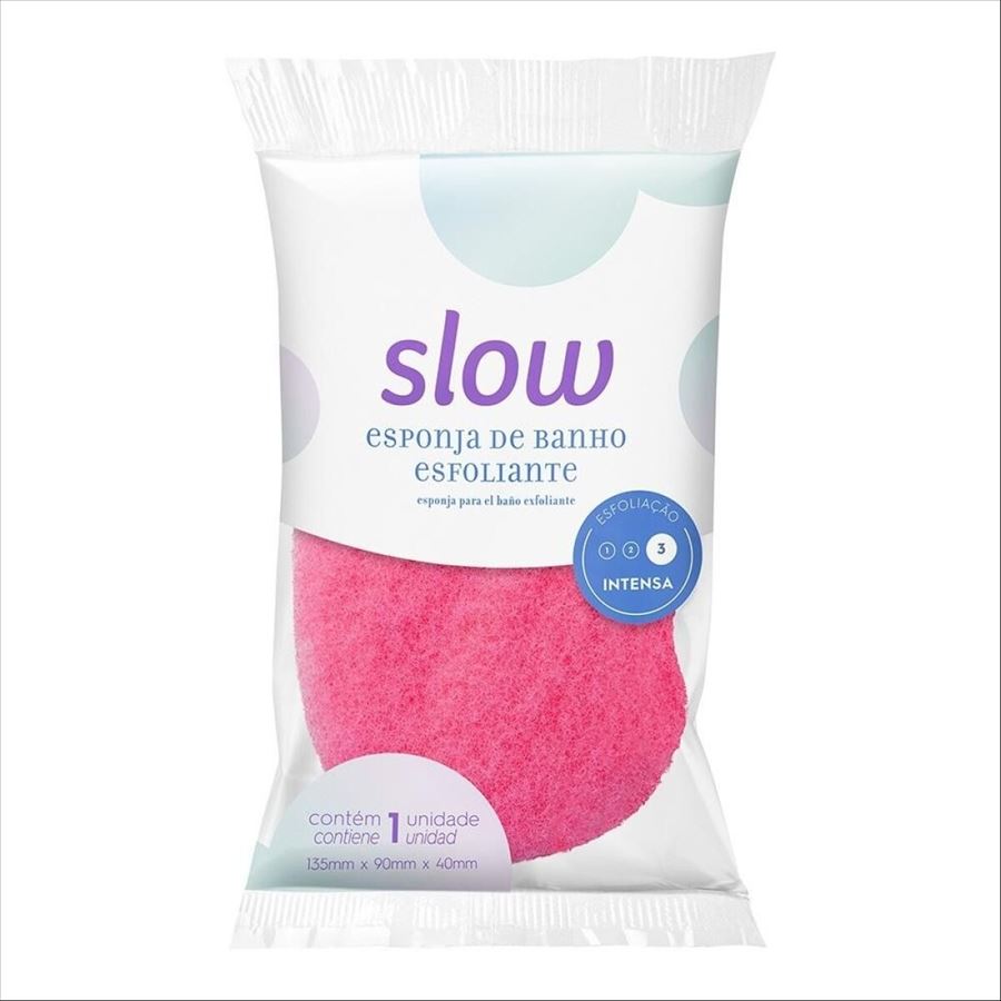 Slow Esponja Exfoliante (caja X 60) Ls7509