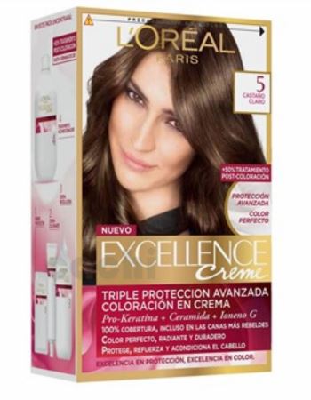Tinta Excellence Creme Nº5 Castaño Claro