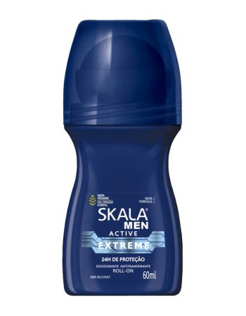 Skala Men Roll-on Desodorante Vegano Extreme Active X 60 Ml