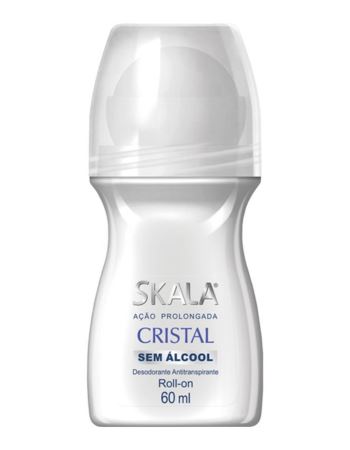 Skala Roll-on Desodorante Vegano Crystal 24h X 60 Ml