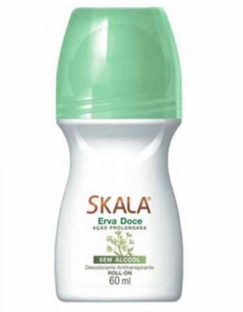 Skala Roll-on Desodorante Vegano Ervas Dulces 24h X 60 Ml