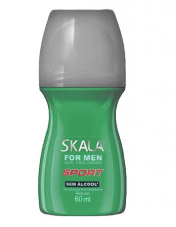 Skala Men Roll-on Desodorante Vegano Sport 24h X 60 Ml