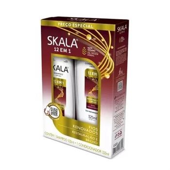 Pack Skala S/sal 12 En 1  (shampu 325 Ml + Acond 325)