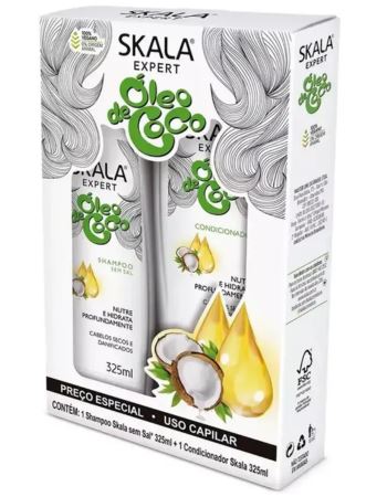 Pack Skala S/sal Oleo De Coco (shampu 325 Ml + Acond 325 Ml)