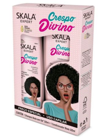 Pack Skala S/sal Crespo Divino (shampu 325 Ml + Acond 325