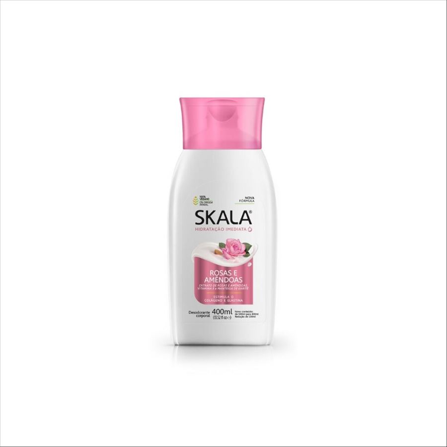 Skala Crema Corporal X 400 Ml - Rosas Y Almendras