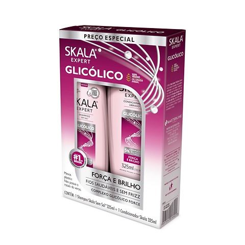 Pack Skala S/sal Glicolico (shampoo 325 Ml + Acond 200 Ml)