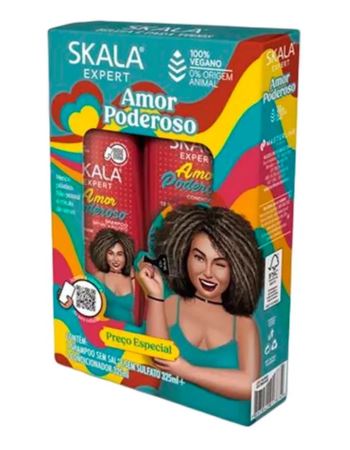 Pack Skala S/sal Amor Poderoso (shampu 325 Ml + Acond 325 Ml