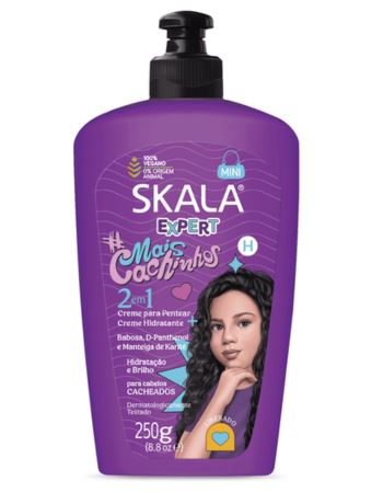 Skala Crema De Peinar Mais Cachinhos X 250 Gr