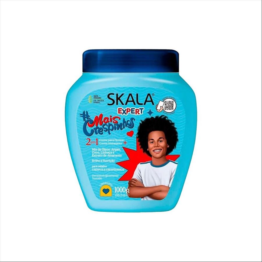 Skala Crema De Tratamiento Mais Crespinhos X 1 Kilo