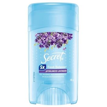 Secret Barra Gel Invisible Antitranspirante Dama - Ph Balanc