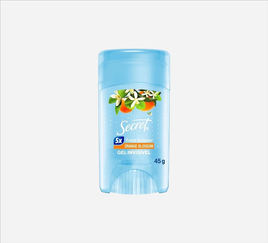 Secret Barra Gel Invisible Antitranspirante Dama - Orange