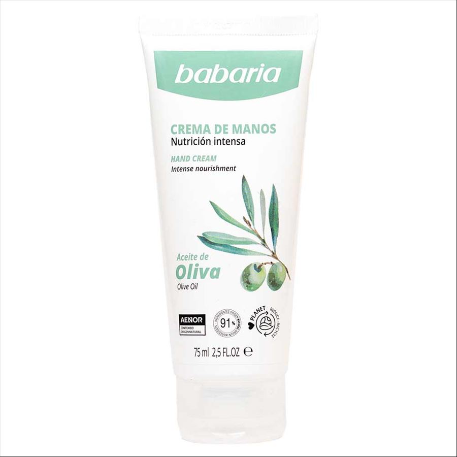 Babaria Crema De Manos De Aceite De Oliva X 75 Ml