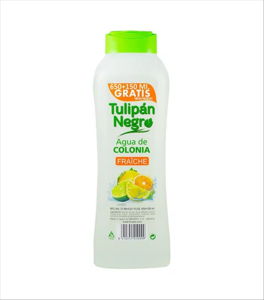 Tulipan Negro Agua De Colonia Fresh X 800 Ml