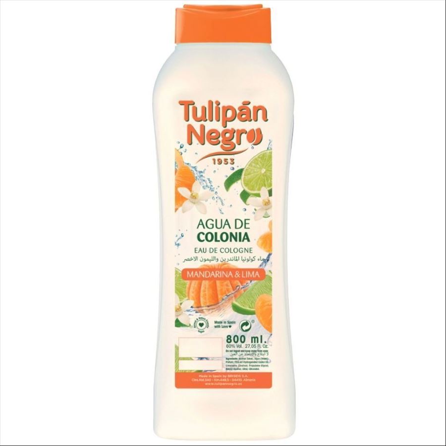 Tulipan Negro Agua De Colonia Mandarina&lima X 800 Ml