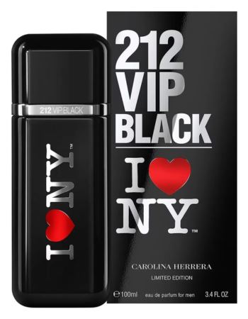 Herrera 212 Vip Black I Love Ny Men Edp 100 Ml