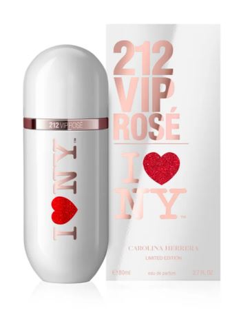 212 Vip Rose I Love Ny X 80 Ml - Edicion Limitada