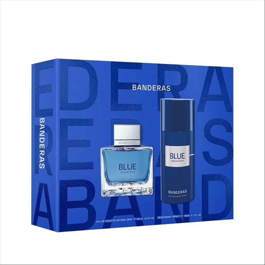 Estuche Blue Seduction Men (edt X 100 Ml + Deo 150 Ml)