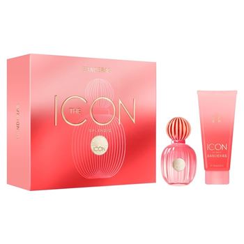 Estuche Banderas The Icon Dama (50 Ml + Crema Corporal)