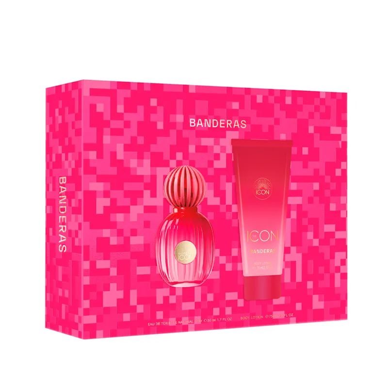 Estuche Icon Women (edp 50 Ml + Body Lotion)banderas