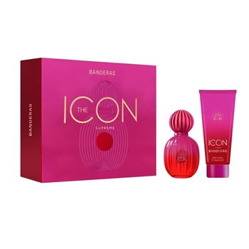 Estuche Banderas The Icon Supreme Dama (edp 50 Ml + Locion)