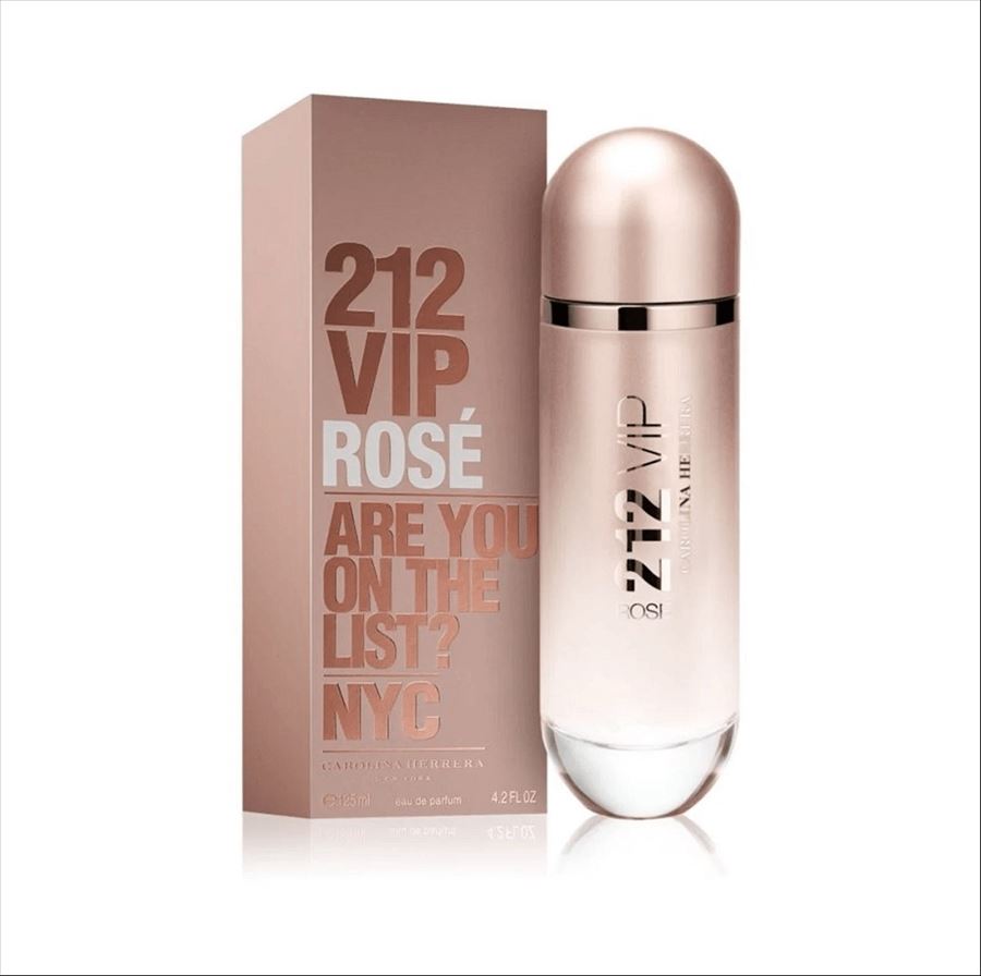 Herrera 212 Vip Rose Dama Edp X 125 Ml