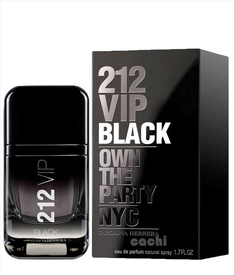 Herrera 212 Vip Black Men Edp X 50 Ml