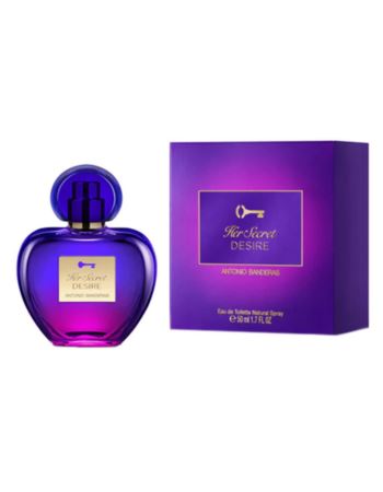 Her Secret Desire Women Edt 50 Ml Banderas